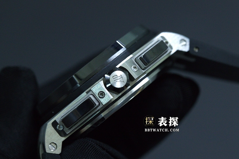 JF factory Audemars PiguetRoyal Oak offshore watch men's giant panda chronograph rubber model pictures and prices side live photo
