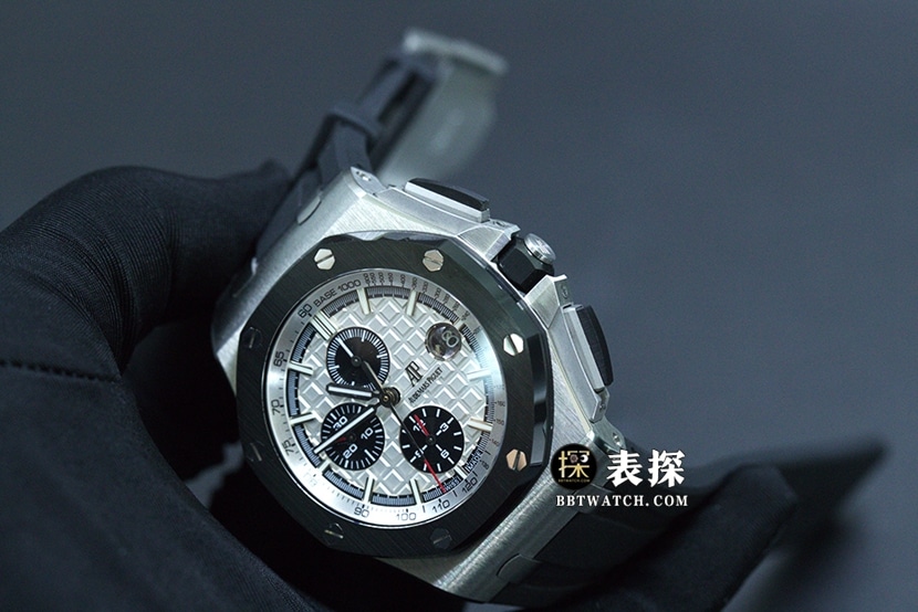 JF factory Audemars PiguetRoyal Oak offshore watch men's giant panda chronograph rubber model pictures and prices overall live photos