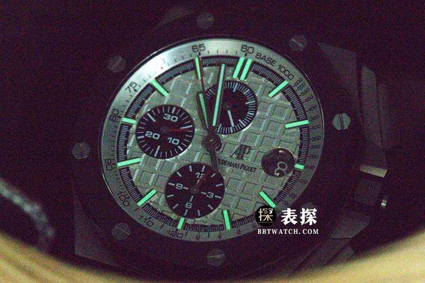 JF factory Audemars PiguetRoyal Oak offshore watch men's giant panda chronograph rubber model pictures and prices lumelive photos