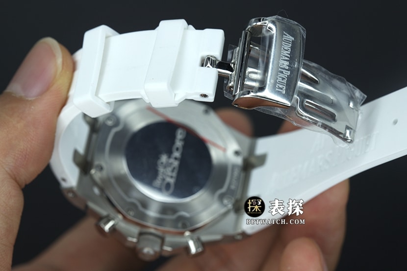 Audemars PiguetRoyal Oak offshore watch women's silver panda dial rubber model pictures and prices clasplive photos