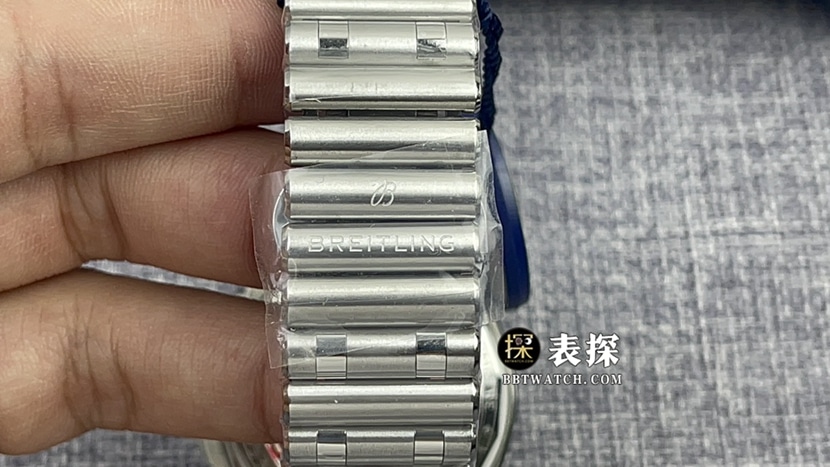 TF factory Breitling mechanical chronograph1:1super watch men's ice blue dialsteel bracelet model pictures and prices braceletlive photos