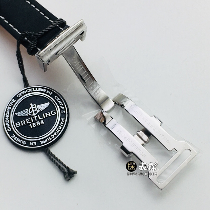 GB factory Breitling aviation chronograph11:1super watch men's black dialleather strap model pictures and prices clasplive photos