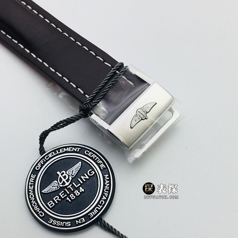 GB factory Breitling aviation chronograph1super watch men's white dialleather strap model pictures and prices braceletlive photos
