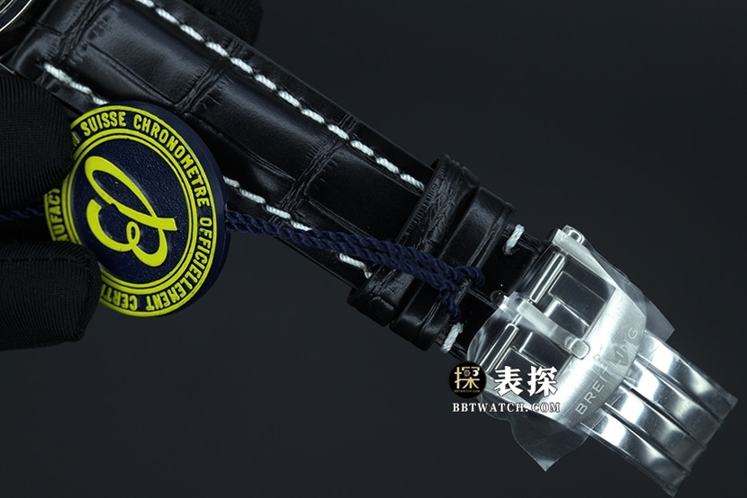 GF FactoryBreitling B01chronograph1:1super watch men's panda watch Daniel Wu's same leather strap model pictures and prices braceletlive photos