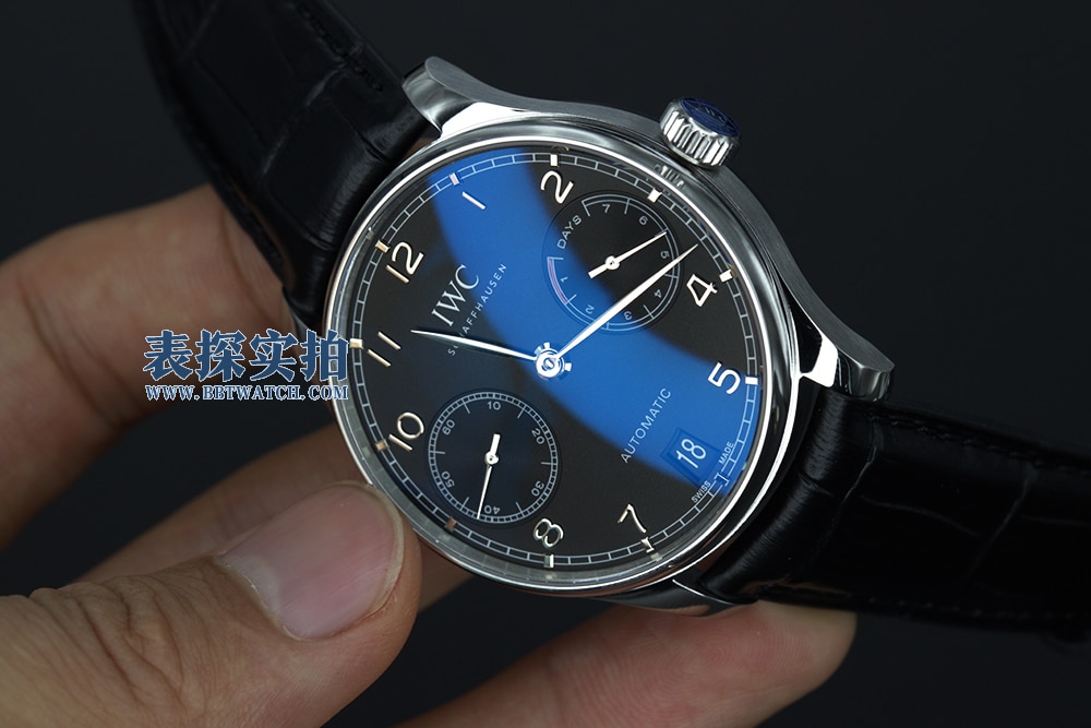 ZF FactoryIWC Portuguese 7replica watch high-end black dial anti-blue light