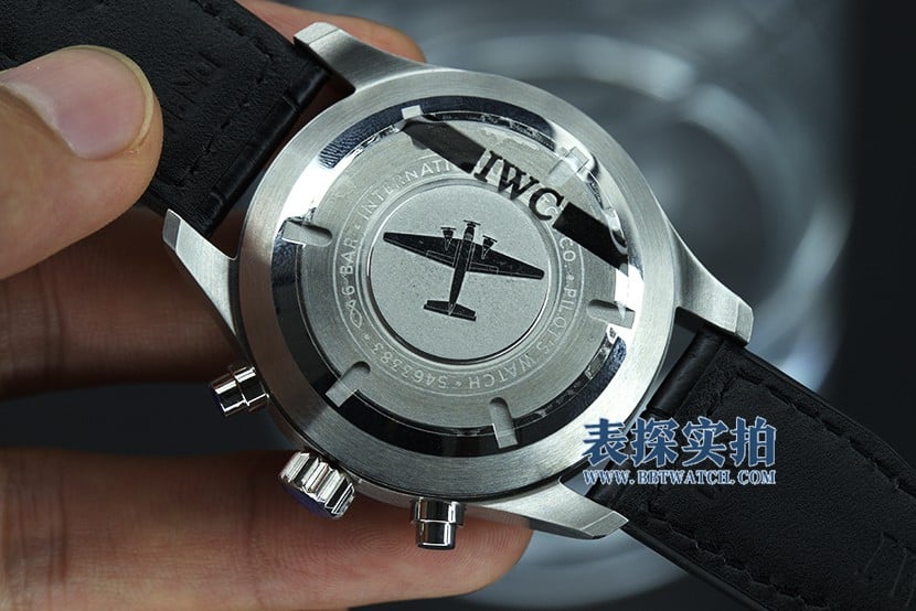 Back of the Million collectible watches ZF Pilot 7750 Chronograph Men's Watch
