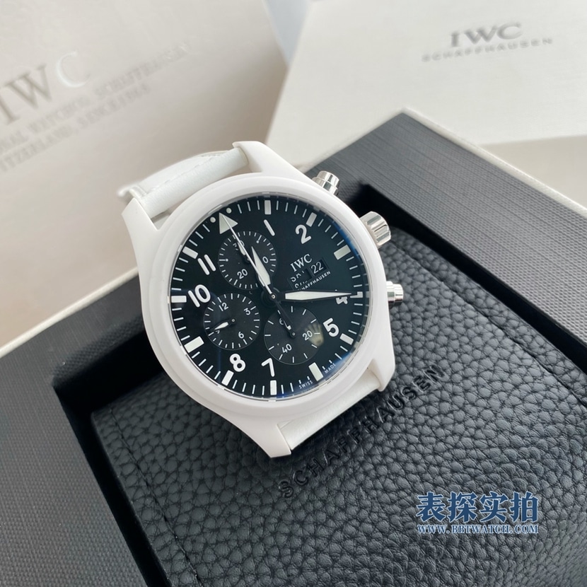 top-tiersuper cloneIWC pilot series naval air combat unit chronograph watch front