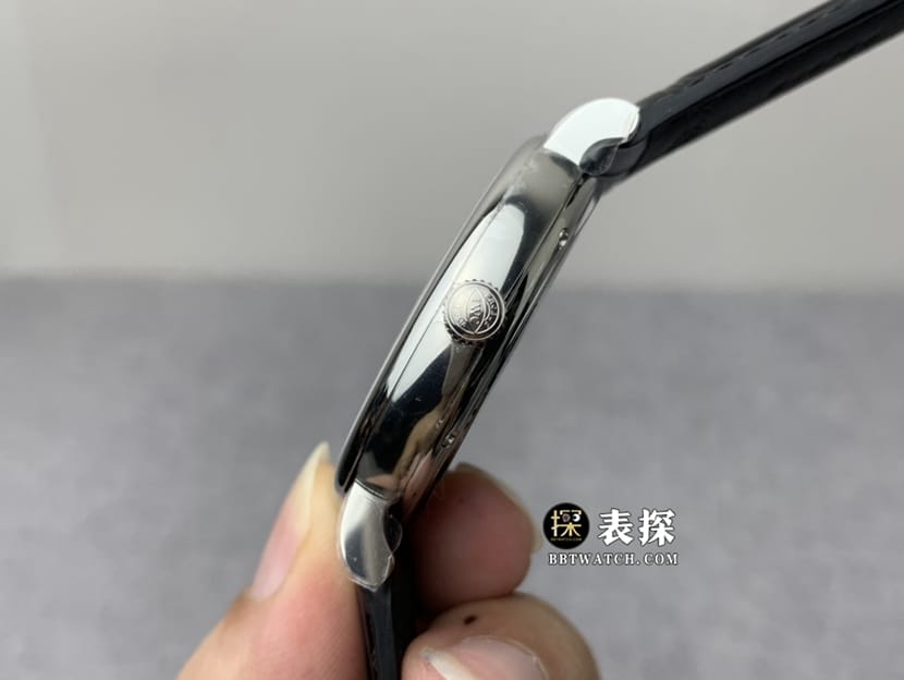 V7 factory IWC watch Portofino watch men's silver white dialleather strap model pictures and prices side live photo