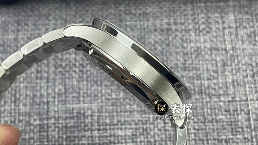 V6S factory IWC watch Portugal top-tier watch men's silver panda plate steel bracelet model pictures and prices side live photo