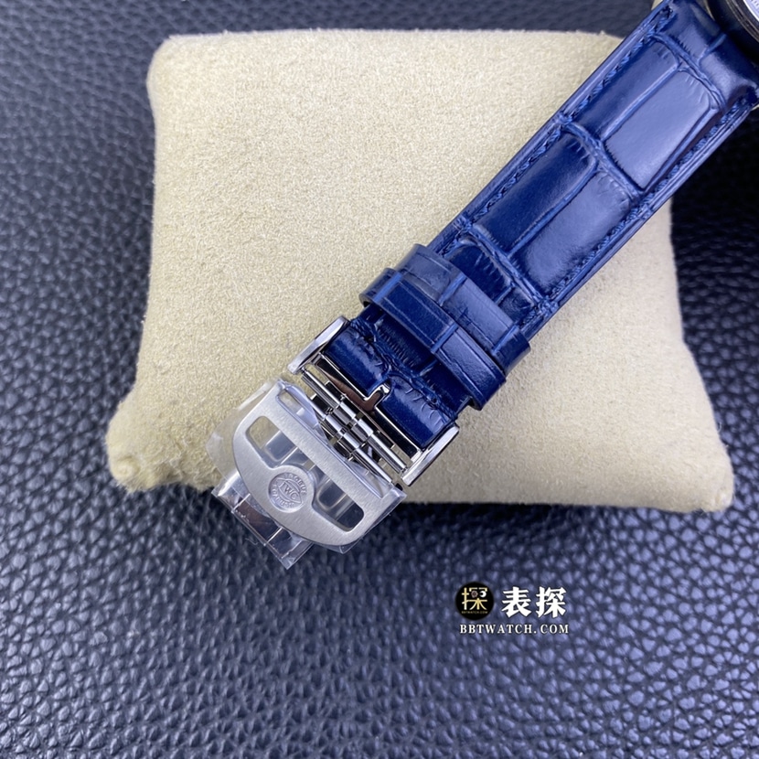 AZ factory IWC watch Portugal IW371620top-tier 1:1super watch men's white dialleather strap model pictures and prices braceletlive photos