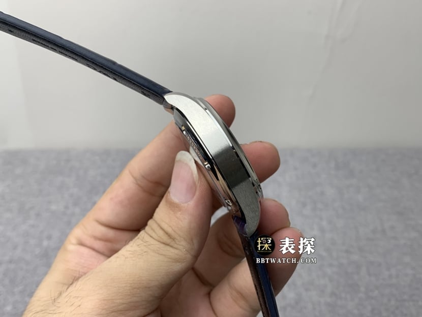ZF FactoryIWC watch men's Portuguese watch silver white dialleather strap model pictures and prices side live photo