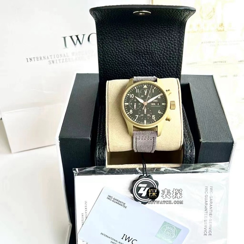 IWCIWC pilot watch IW3879071:1super watch men's black dialleather strap model pictures and prices front live photo