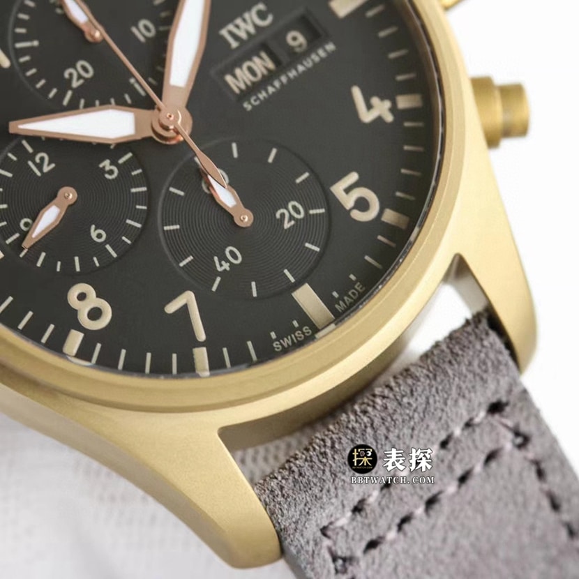 IWCIWC pilot watch IW3879071:1super watch men's black dialleather strap model pictures and prices front live photo