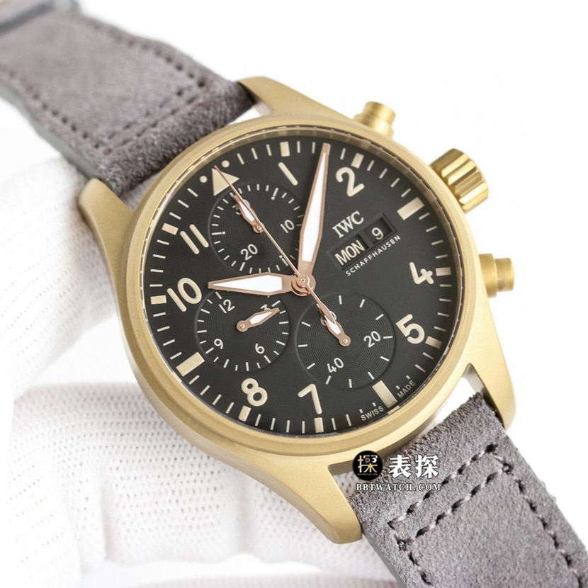 IWCIWC pilot watch IW3879071:1super watch men's black dialleather strap model pictures and prices front live photo