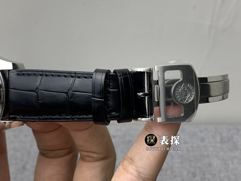 YL factory IWC watch men's Portugal top-tier watch white dialtourbillonleather strap model pictures and prices clasplive photos
