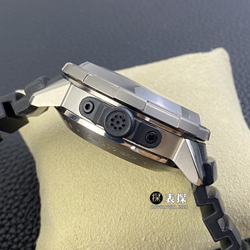 V6s factory IWC watch marine timepiece watch men's black dial rubber model pictures and prices side live photo