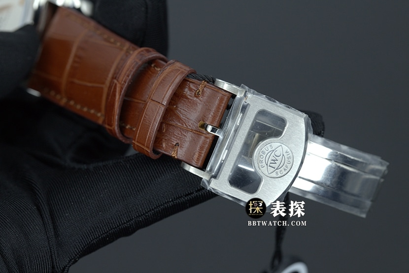 ZF FactoryIWC Portugal watch men's annual calendar white dialleather strap model pictures and prices braceletlive photos