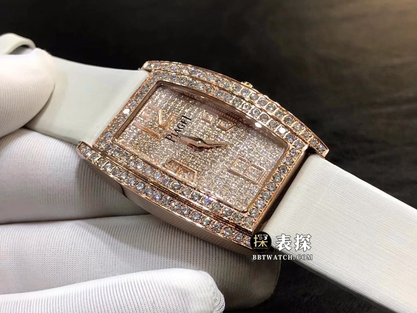 Count Super A Watch for Women, Rose Gold Diamond Dial Leather Strap Model, Real Product Photos and Price