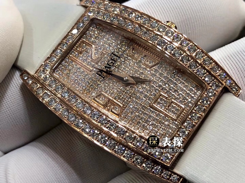 Count Super A Watch for Women, Rose Gold Diamond Dial Leather Strap Model, Real Product Photos and Price