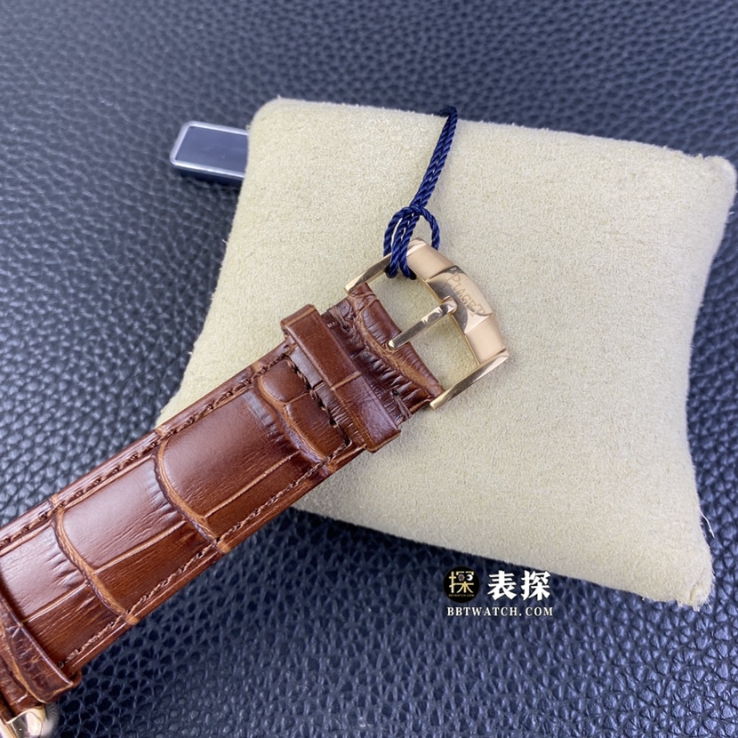 KZ factory Piaget watch men's silver gray plate leather strap model pictures and prices clasplive photos