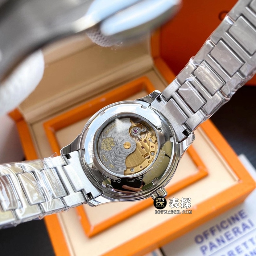 Piaget top-tier 1:1high-quality watch men's white dialsteel bracelet model pictures and prices caseback live photo