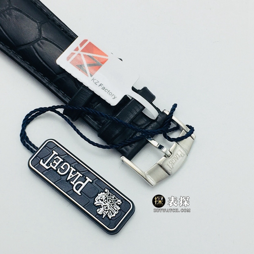 KZ factory Piaget G0A32120top-tier 1:1super watch men's silver gray plate leather strap model pictures and prices clasplive photos