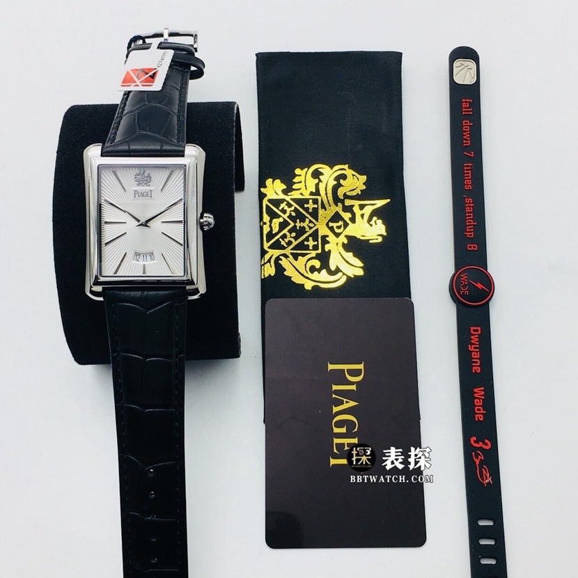 KZ factory Piaget G0A32120top-tier 1:1super watch men's silver gray plate leather strap model picture and price front live photo