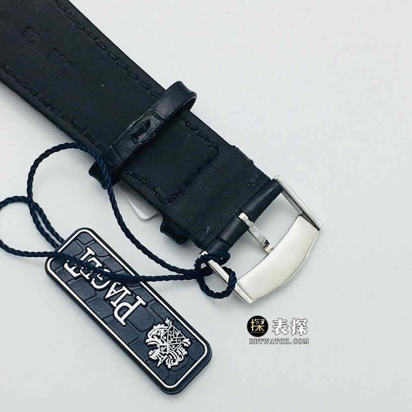 KZ factory Piaget G0A32120top-tier 1:1super watch men's silver gray plate leather strap model pictures and prices clasplive photos