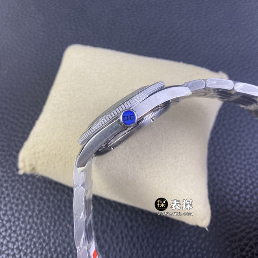 RXW factory Glashütte Original original development top-tier watch men's green dialsteel bracelet model pictures and prices side live photo