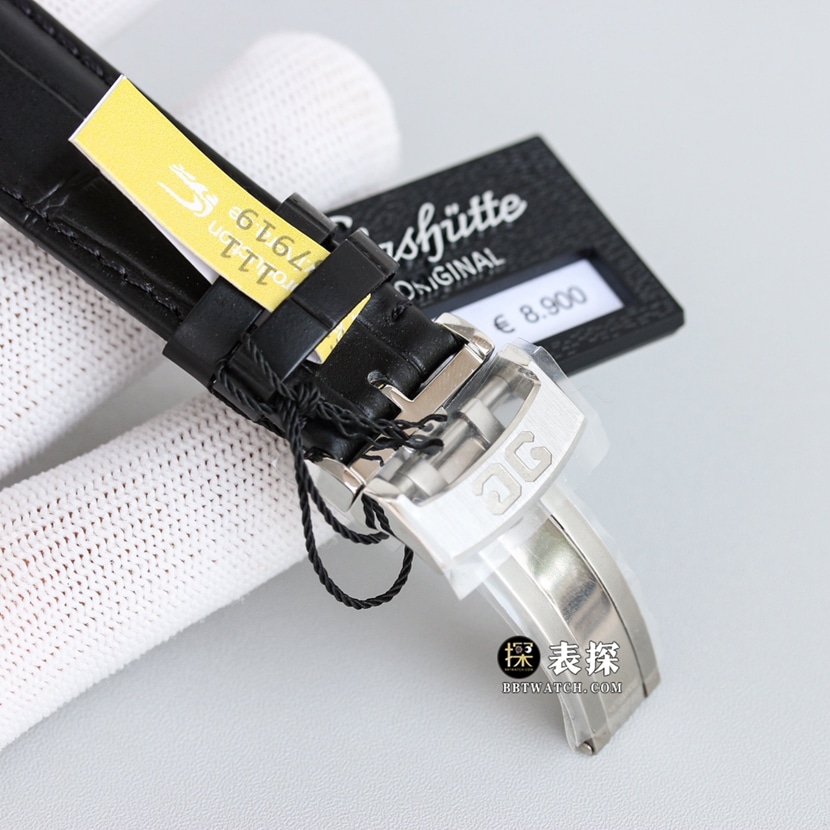3WF factory Glashütte Original original MP top-tier watch men's white dialleather strap model pictures and prices clasplive photos