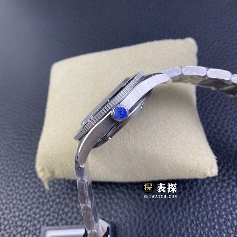 Glashütte Original top-tier watch men's blue dialsteel bracelet picture and price side live photo