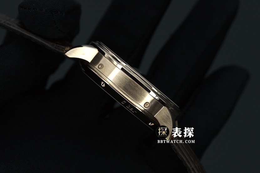 GF FactoryGlashütte Original original MP 100-04-32-15-04top-tier 1:1super watch men's moon phasewhite dialleather strap picture and price side live photo