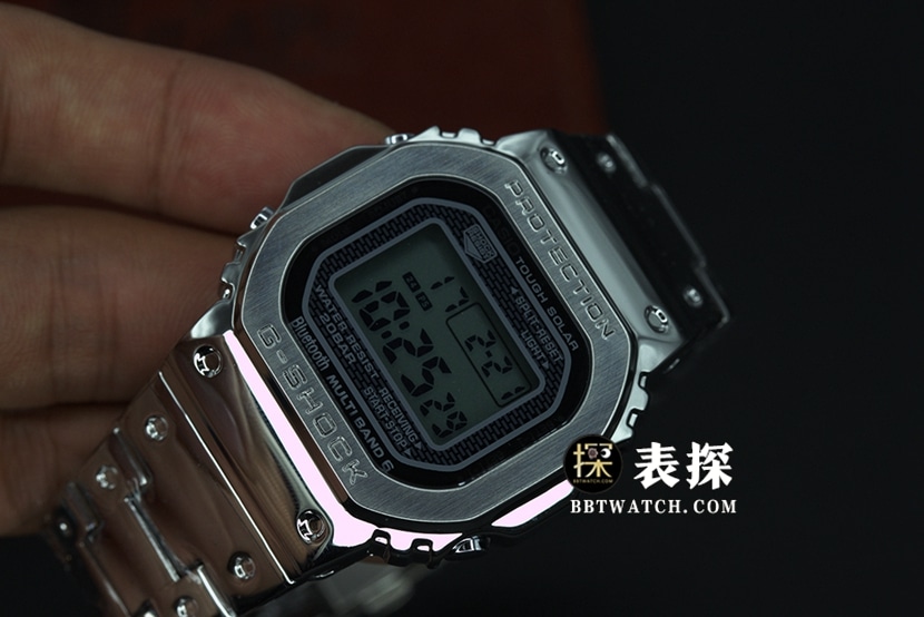 Casio watch men's square dialsteel bracelet picture and price front live photo