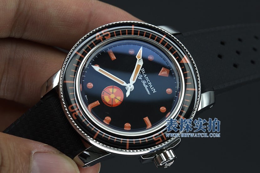 Blancpainreplica watchGS Fifty Fathoms non-radiation Barracuda scale details