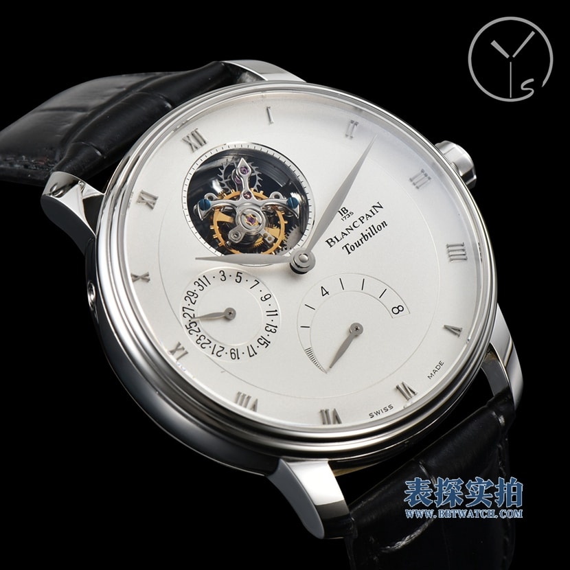 Big factory high-quality YSBlancpain upgraded version of the classic series tourbillon men's mechanical watch front