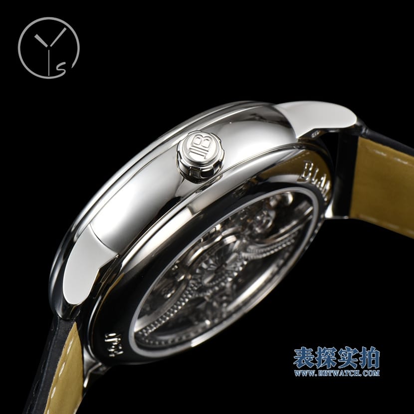 Big factory high-quality YSBlancpain upgraded version of the classic series tourbillon men's mechanical watch side