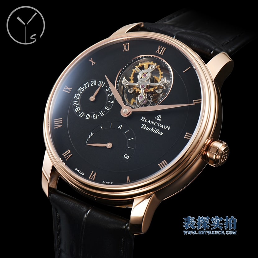 Dachang high-quality YSBlancpain upgraded version of the classic series tourbillon men's mechanical watch front