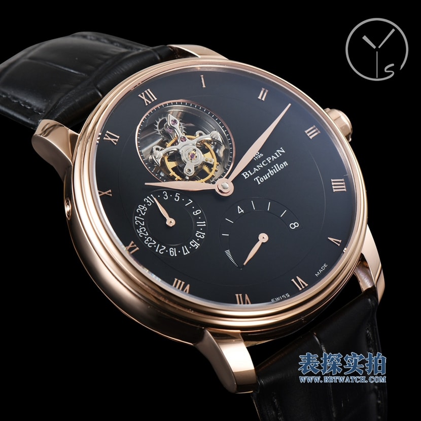 Dachang high-quality YSBlancpain upgraded version of the classic series tourbillon men's mechanical watch front
