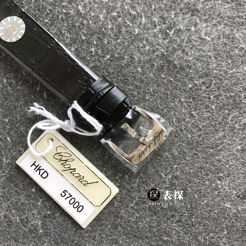 TWF factory Chopard women's five-bead happy diamond watch women's white dialleather strap model pictures and prices clasplive photos