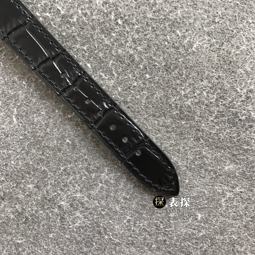 TWF factory Chopard women's five-bead happy diamond watch women's white dialleather strap model pictures and prices braceletlive photos