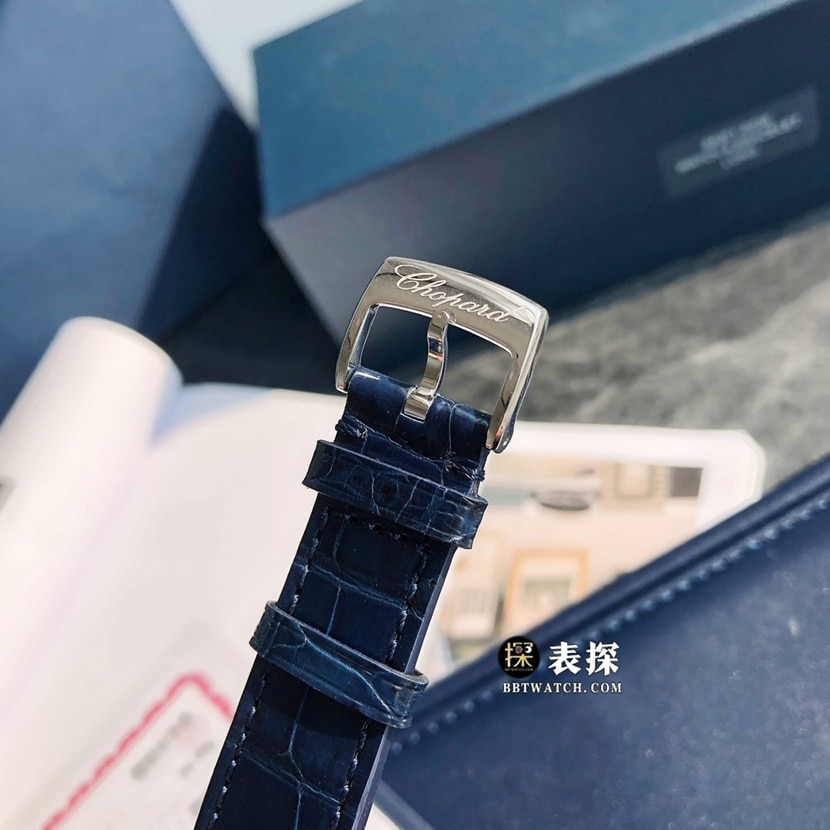 Chopard ladies starry sky inner diamond top-tier watch dark blue dialleather strap model pictures and prices clasplive photos