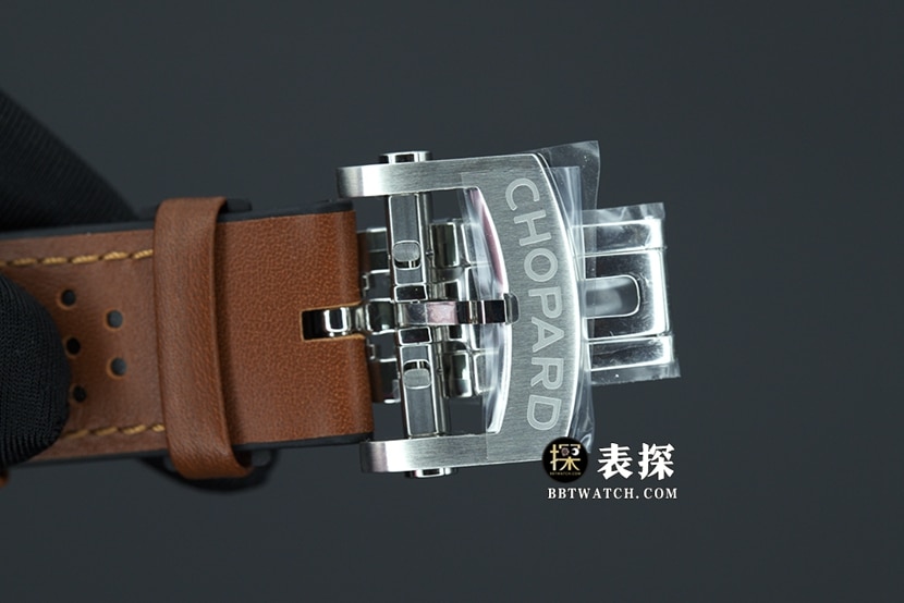 V7 factory Chopard racing super A watches men's dark gray panda disk rubber models pictures and price buckle real picture