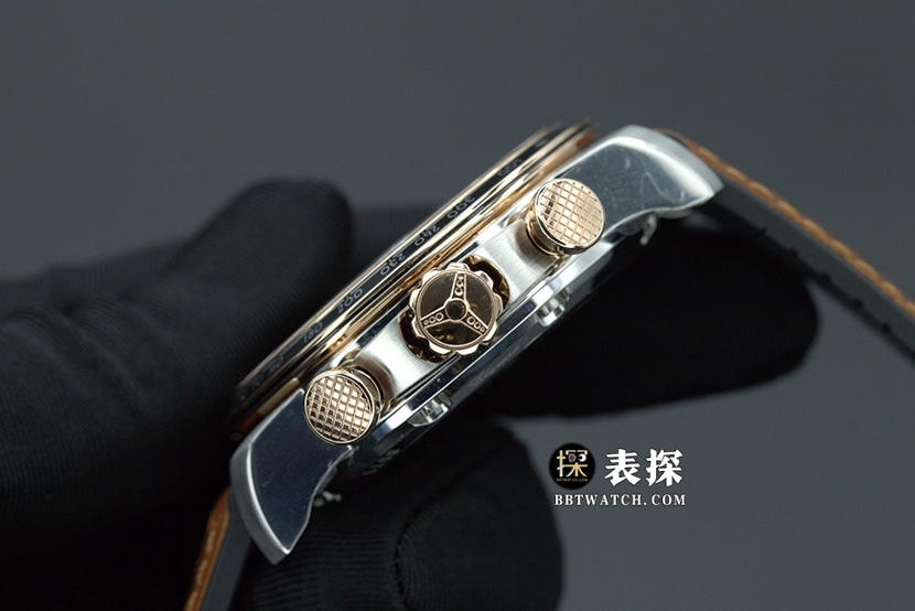 V7 factory Chopard1:1super watch men's dark gray panda plate rubber model picture and price side live photo