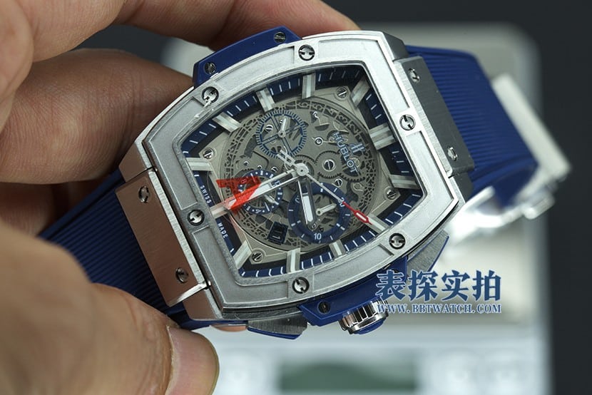 Where to buy Hublot barrel-shaped hollow mechanical men's watch