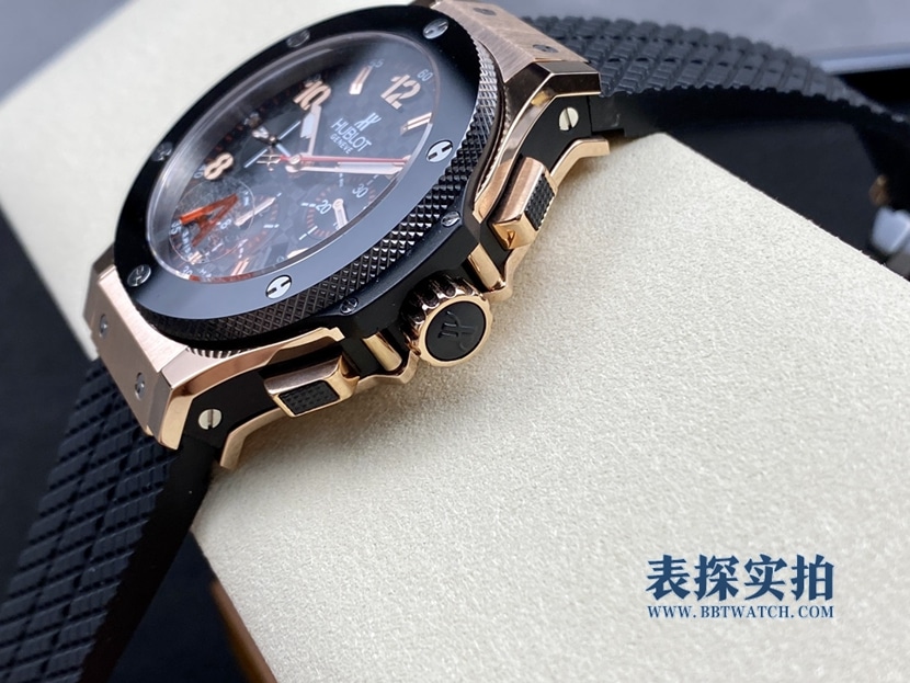 top-tiersuper Hublot Big Bang series chronograph watch side