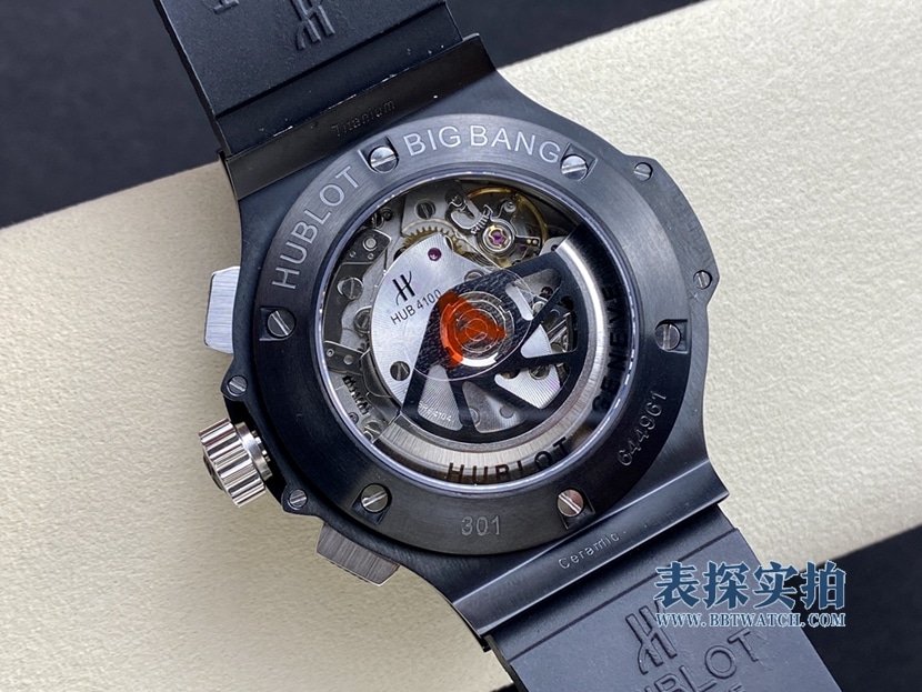 Big factory high-quality Hublot black dial big bang series chronograph watch movement