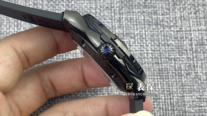 Hublot watch men's classic fusion top-tier watch sun disk rubber model pictures and prices side live photo