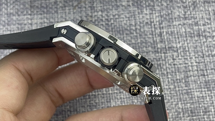 BBF Factory Hublot Watch Men's Super A Watch Matte Black Skeleton Dial Diamond Encrusted Rubber Model Pictures and Price Side Real Shot Photos
