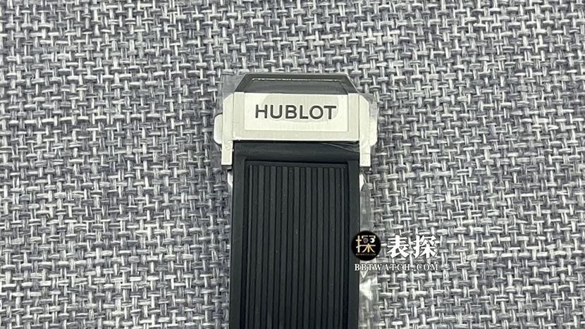 BBF Factory Hublot Watch Men's Super A Watch Matte Black Skeleton Dial Diamond Inlaid Rubber Strap Picture and Price Buckle Real Shot Picture
