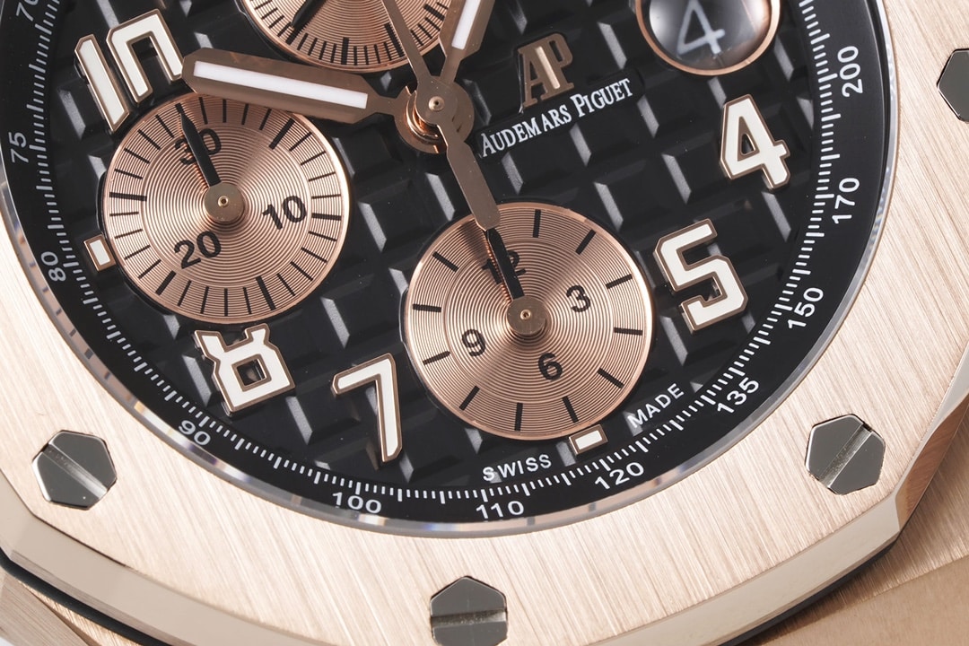 Audemars Piguettop-tier1:1replica watch,APF offshore watch,detail shots